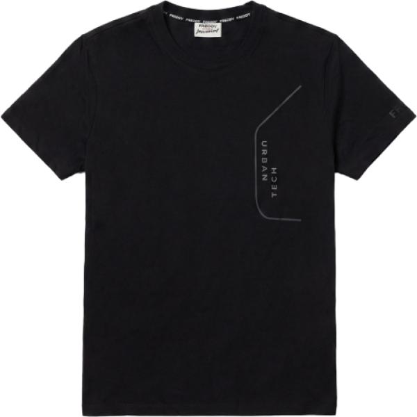 t-shirt Freddy nero con stampe