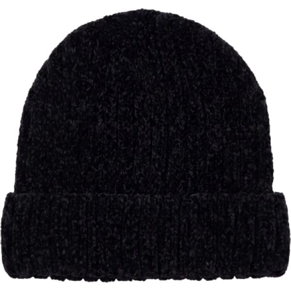 Beanie da donna in nero pece Freddy