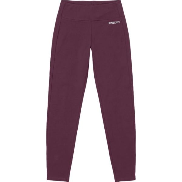 Leggings da donna in viola scuro Freddy