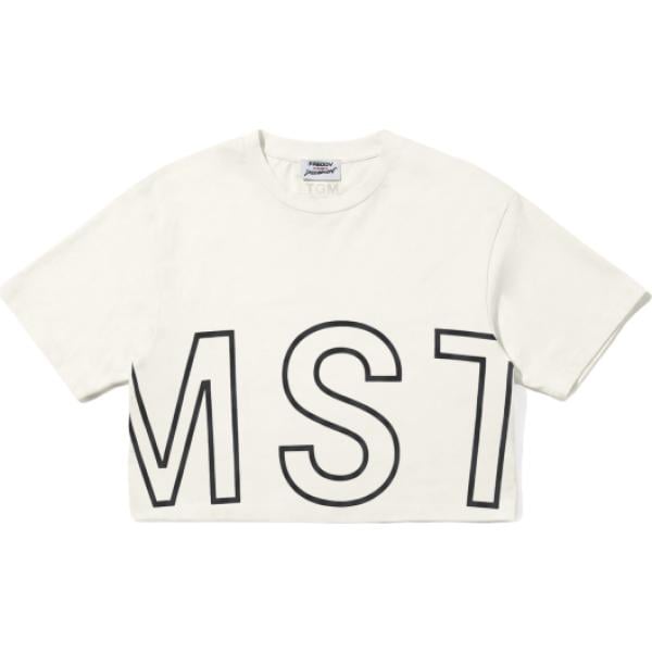 t-shirt Freddy bianco con stampe