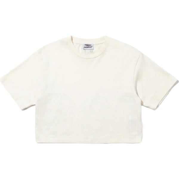 t-shirt Freddy bianco con stampe