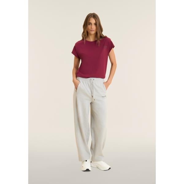 Pantaloni sportivi da donna in grigio scuro con coulisse Freddy Freddy