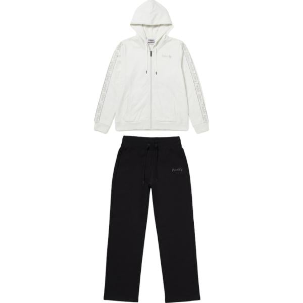 Tuta da donna collo con cappuccio lungo con zip Freddy