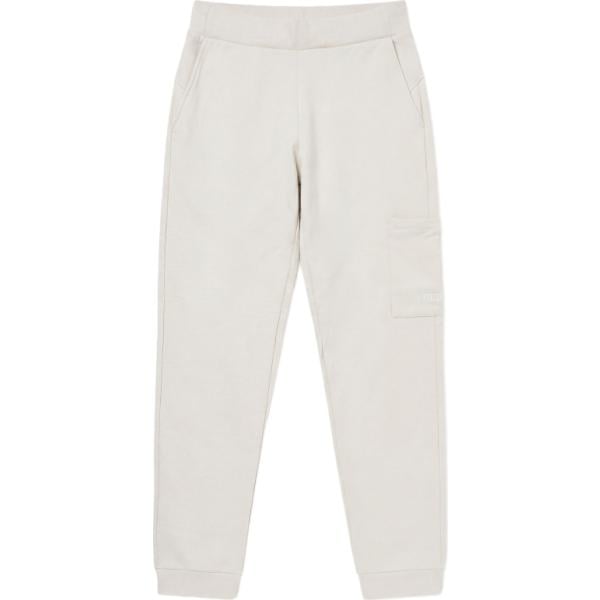 Pantaloni da donna in bianco neve a righe con lacci in plush Freddy