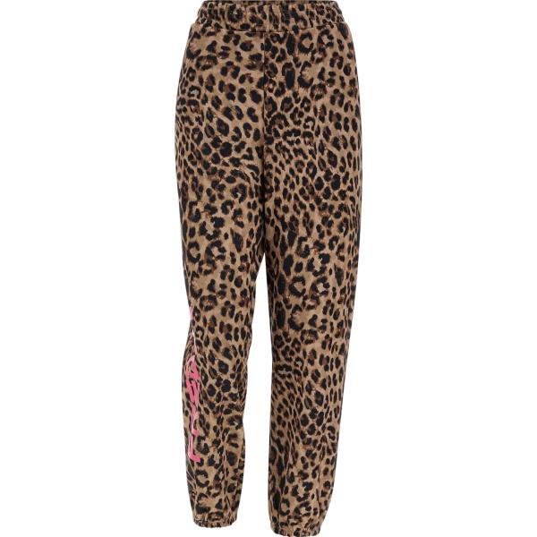 pantaloni Freddy marrone animalier