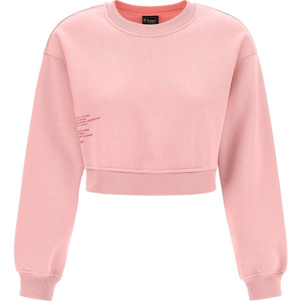felpe Freddy rosa con stampe