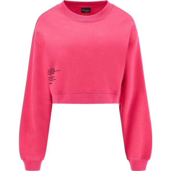 felpe Freddy rosa con stampe