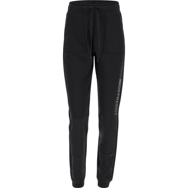 pantaloni cargo Freddy nero con stampe