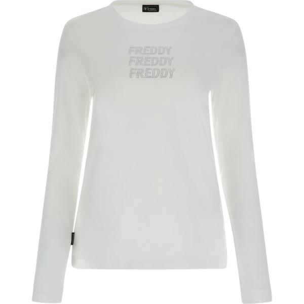 t-shirt Freddy bianco