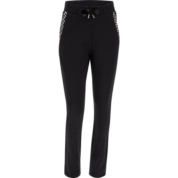 pantaloni Freddy nero pied de poule