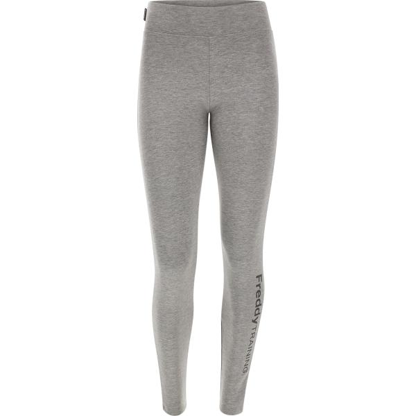 leggings Freddy grigio con stampe