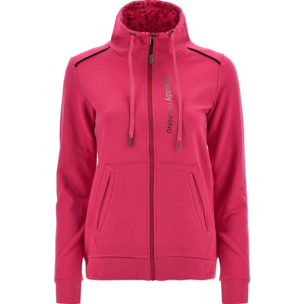 felpe Freddy rosa animalier