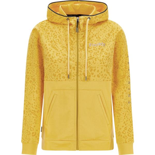 felpe con cappuccio Freddy giallo animalier