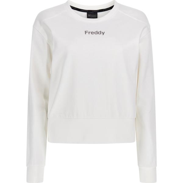 felpe Freddy bianco con stampe