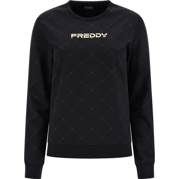 felpe Freddy nero geometrica