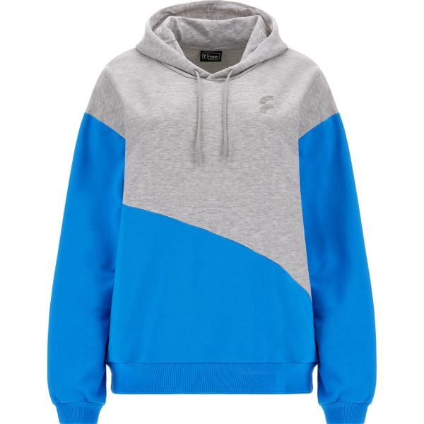 felpe con cappuccio Freddy blu geometrica