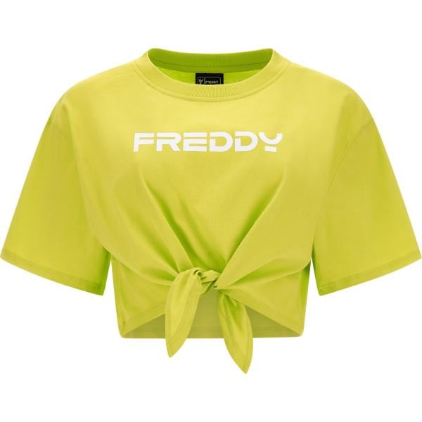 t-shirt Freddy verde con stampe