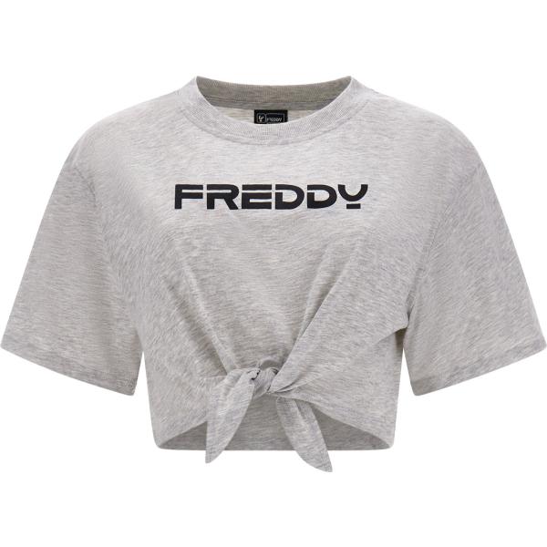 t-shirt Freddy grigio con stampe