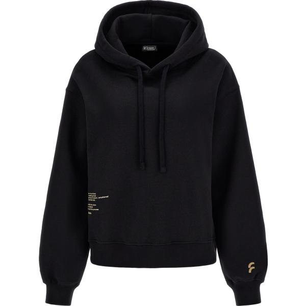 felpe con cappuccio Freddy nero con stampe