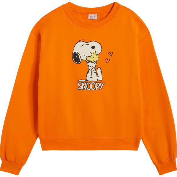 felpe Freddy arancione con stampe