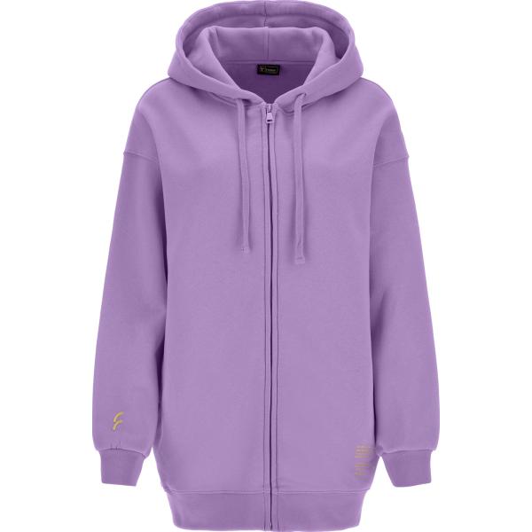 felpe con cappuccio Freddy viola con stampe