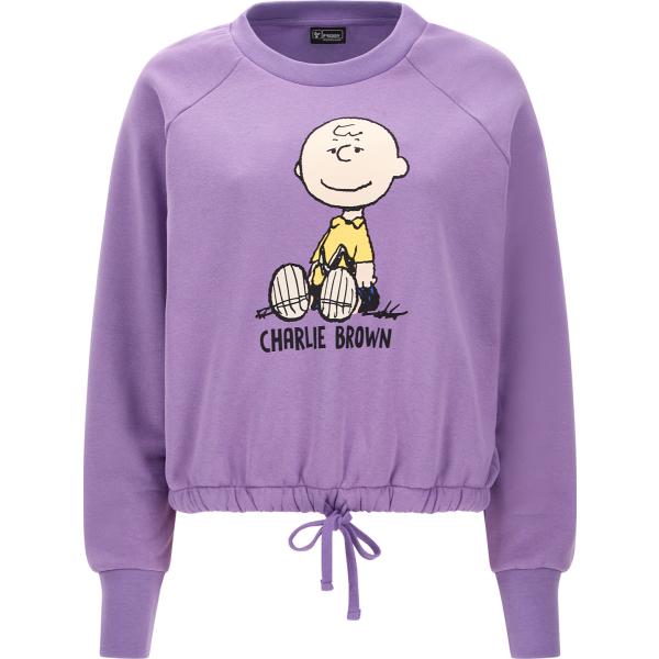 felpe Freddy viola con stampe