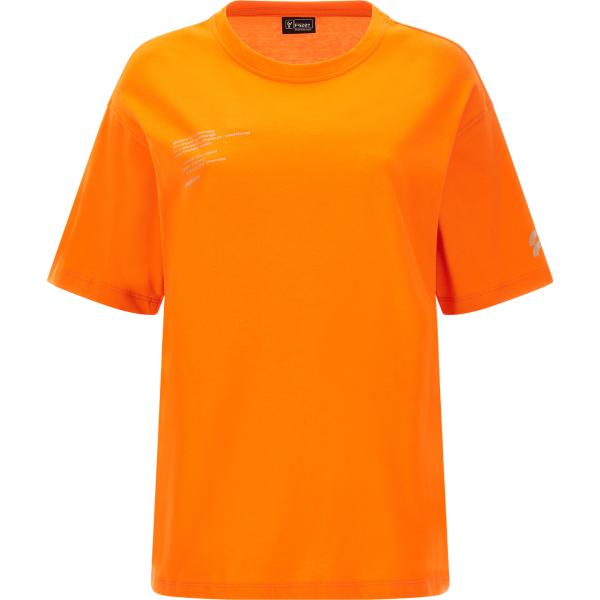 t-shirt Freddy arancione con stampe