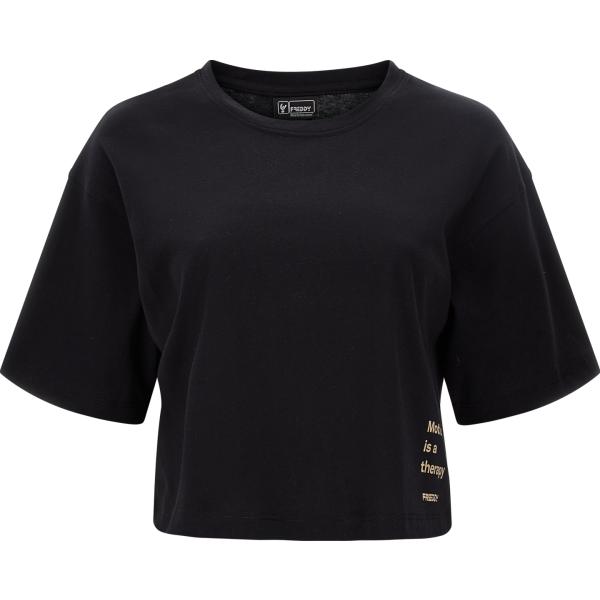 t-shirt Freddy nero con stampe