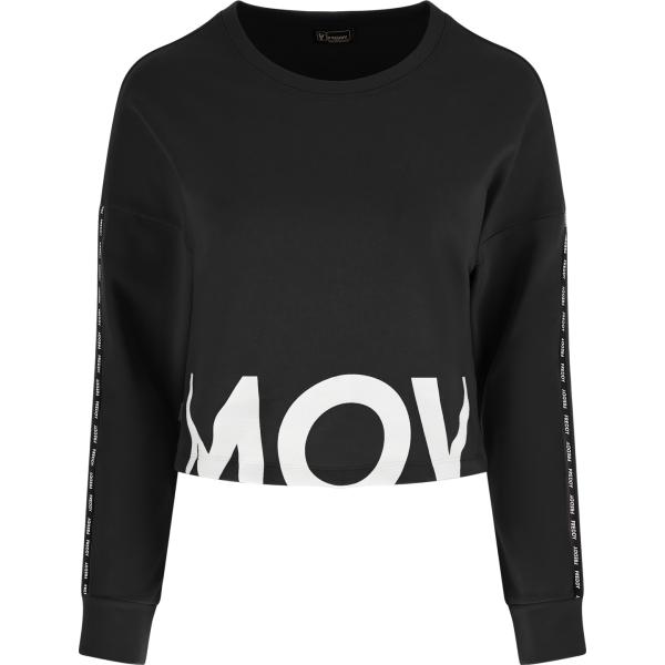felpe sportive Freddy nero con stampe