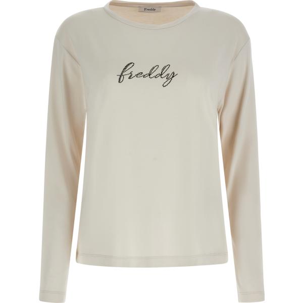 t-shirt Freddy bianco