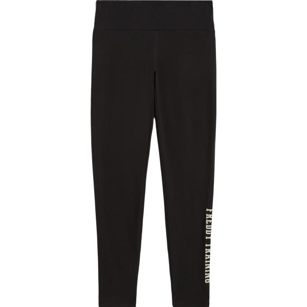 leggings sportivo Freddy nero con stampe