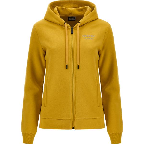 felpe con cappuccio Freddy giallo con stampe