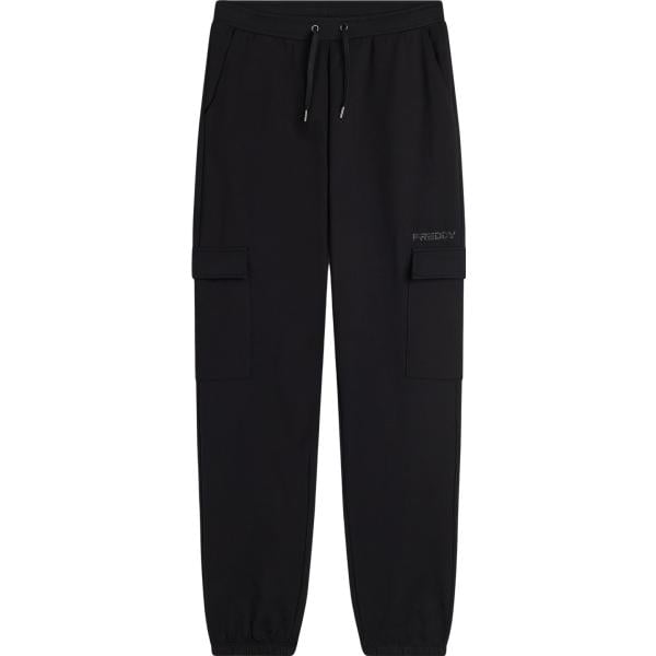 pantaloni cargo Freddy nero