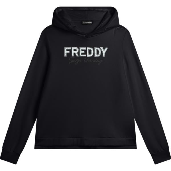 felpe con cappuccio Freddy nero