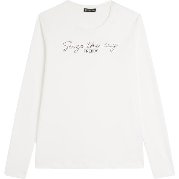 t-shirt Freddy bianco