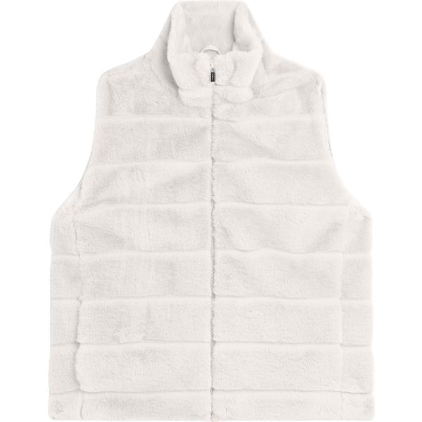 gilet Freddy bianco a righe