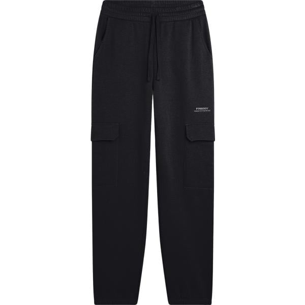 pantaloni cargo Freddy nero