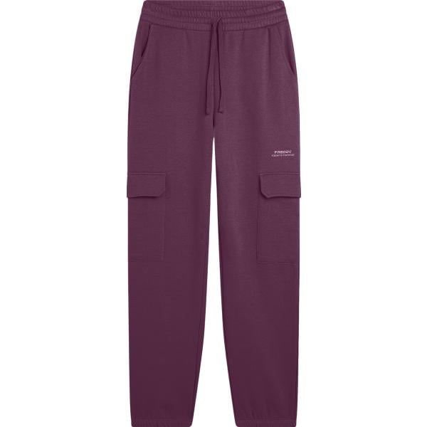 pantaloni cargo Freddy viola