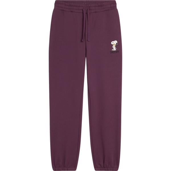 pantaloni Freddy viola con stampe