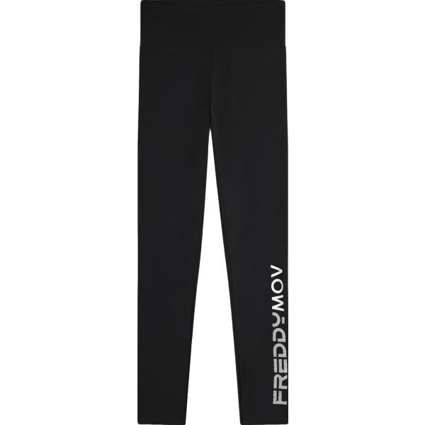 pantaloni Freddy nero animalier