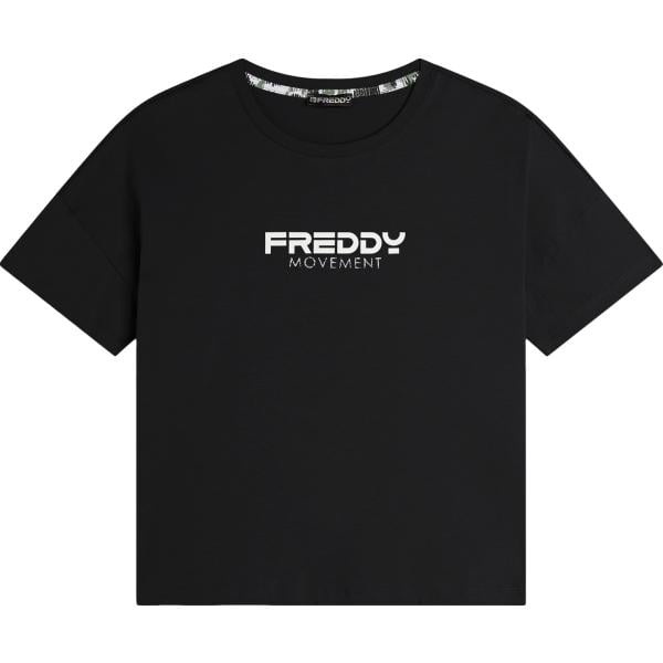 t-shirt Freddy nero con stampe