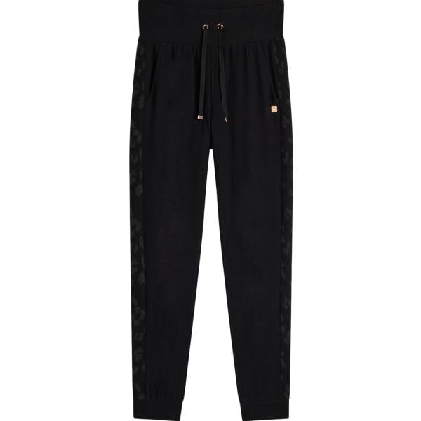 pantaloni Freddy nero animalier