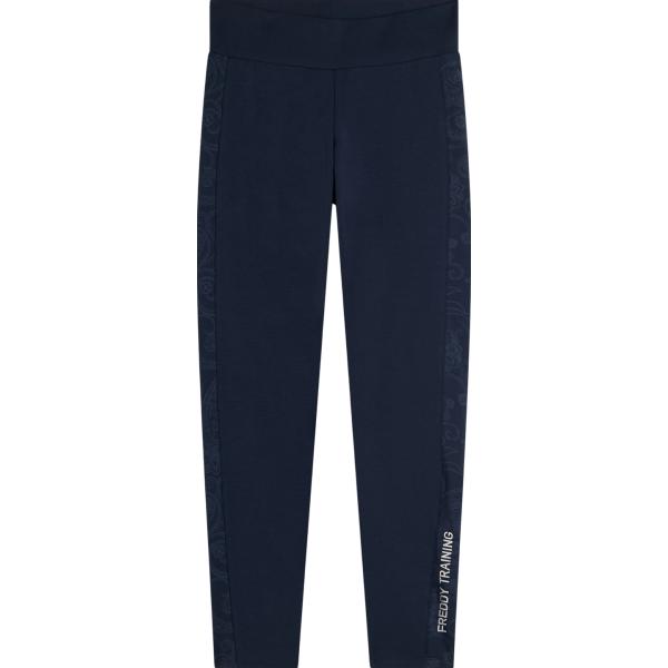 leggings Freddy blu con stampe