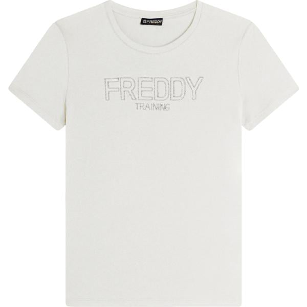 t-shirt Freddy bianco