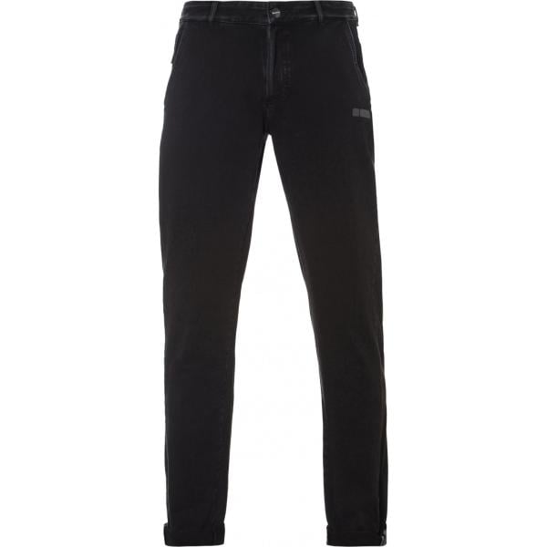 pantaloni chino Freddy nero con stampe