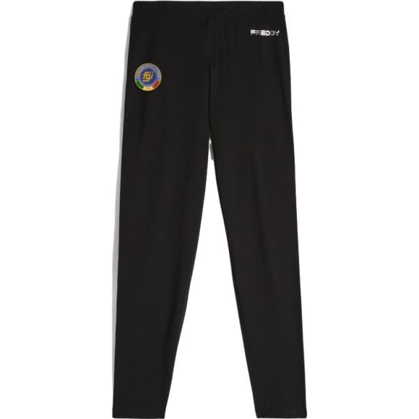 Leggings sportivo da donna in nero pece Freddy