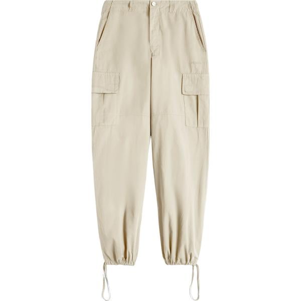 pantaloni cargo Freddy bianco