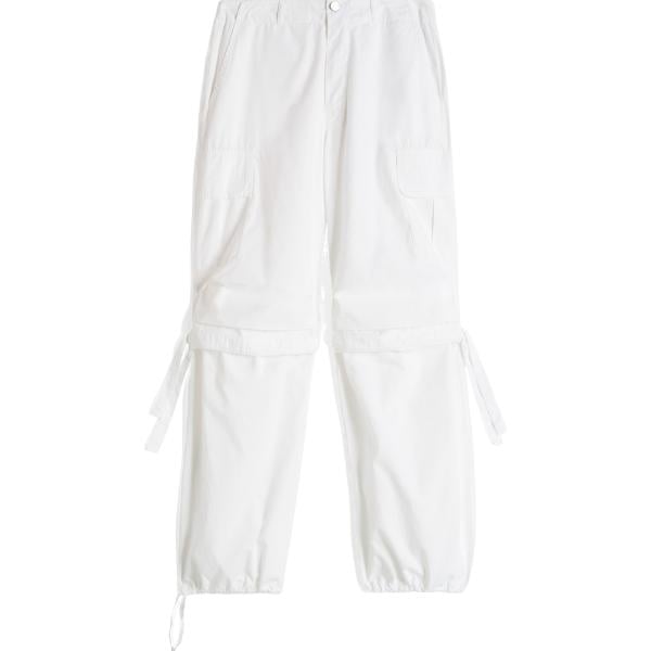 pantaloni cargo Freddy bianco