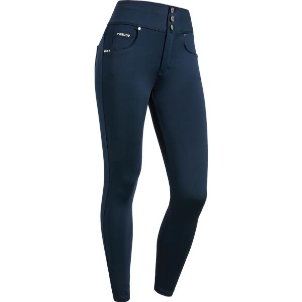 pantaloni skinny Freddy blu