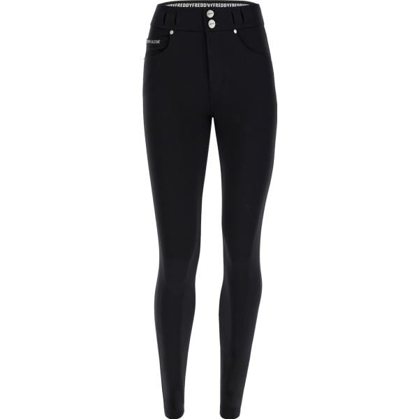 pantaloni skinny Freddy nero